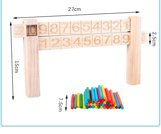 Wooden Addition and subtraction within 10 Toys